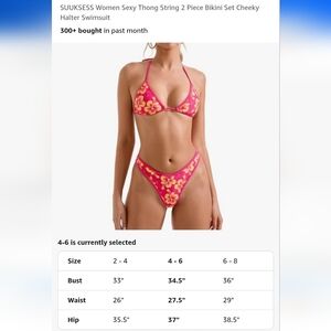 Thong Bikini From Amazon Size 4-6